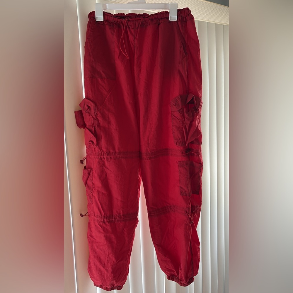 Red Cargo Pants